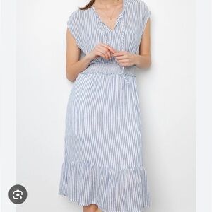 Rails Ashlyn Fremont Blue and White Striped Dress